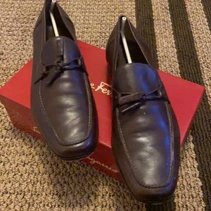Authentic Salvatore Ferragamo Mens Brown loafer